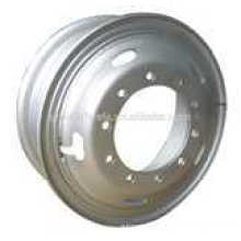 Heavy duty truck tube wheel rims 8.00-20,8.50-20,8.50-24 with high efficiency